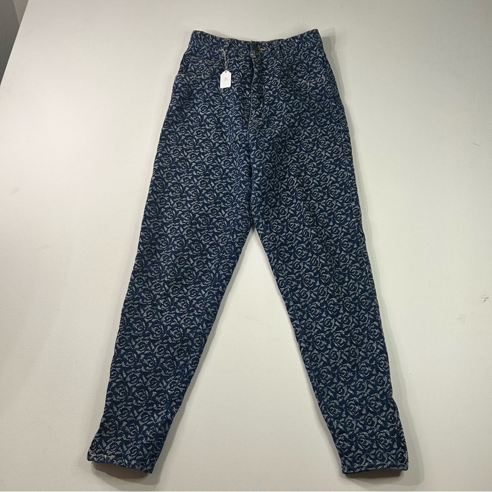 Vintage 90s Ping Pong Denim Jeans Woman’s (26x28 Petite) AOP Pattern